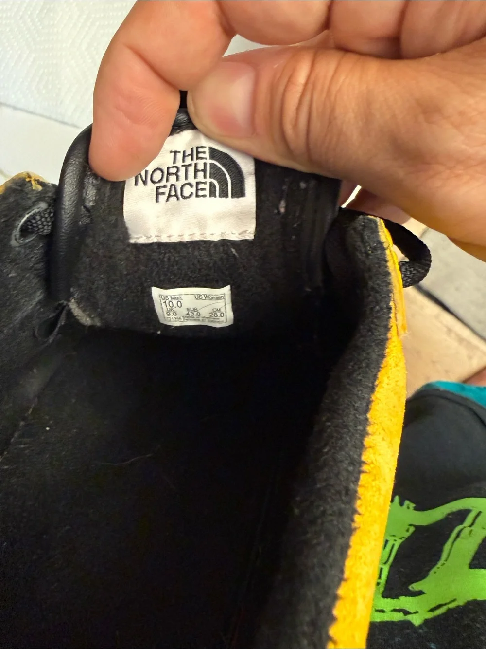 Vans x The North Face Old Skool MTE DX Yellow Size 10